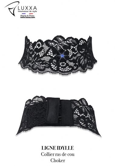 Dessous-Schmuck HALSREIF MIT STRASS