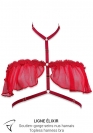 Luxxa SOUTIEN GORGE HARNAIS VOILETTE 2