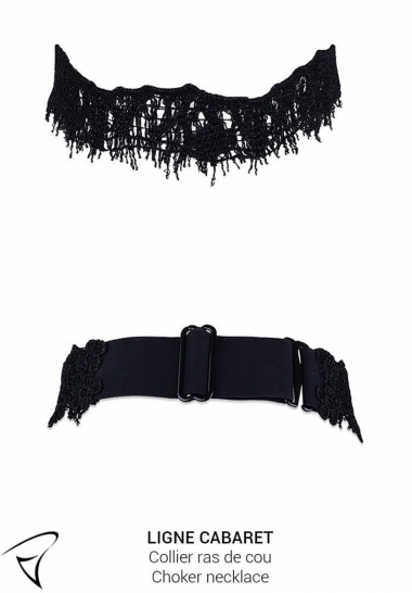 Luxxa Halsband mit Wimpern