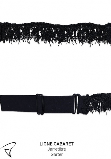 Luxxa STRUMPFBAND MIT WIMPERN