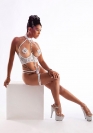Luxxa BUSTIER NACKTE BRUST MIT SCHMUCK 2